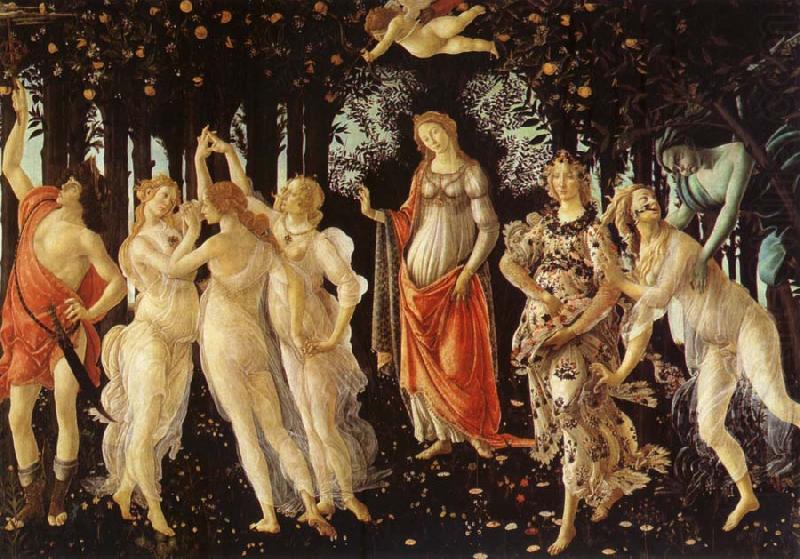 Sandro Botticelli Primavera china oil painting image